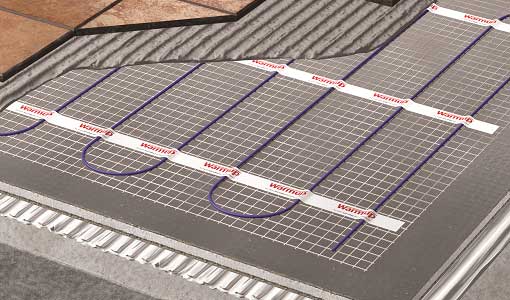 malla radiante PVC warmup